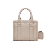 Liu Jo E0015 ecru toteväska med justerbar rem Beige, Dam