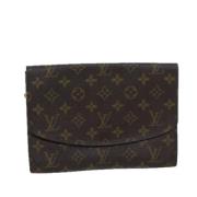 Louis Vuitton Vintage Pre-owned Canvas louis-vuitton-vskor Brown, Dam