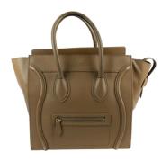 Celine Vintage Pre-owned Laeder handvskor Brown, Dam