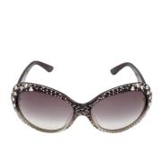 Emilio Pucci Pre-owned Pre-owned Acetat solglasgon Black, Dam