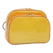 Louis Vuitton Vintage Pre-owned Laeder ryggsckar Yellow, Dam