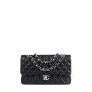 Chanel Vintage Pre-owned Laeder chanel-vskor Black, Dam