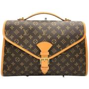 Louis Vuitton Vintage Pre-owned Canvas louis-vuitton-vskor Brown, Dam