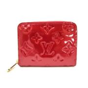 Louis Vuitton Vintage Pre-owned Tyg plnbcker Red, Dam