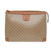 Celine Vintage Pre-owned Canvas celine-vskor Beige, Dam