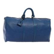 Louis Vuitton Vintage Pre-owned Laeder louis-vuitton-vskor Blue, Dam