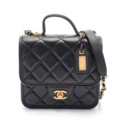 Chanel Vintage Pre-owned Laeder chanel-vskor Black, Dam