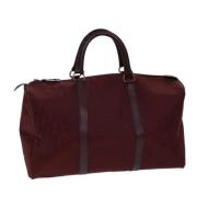 Dior Vintage Pre-owned Canvas dior-vskor Red, Dam