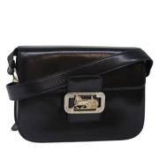 Celine Vintage Pre-owned Laeder axelremsvskor Black, Dam