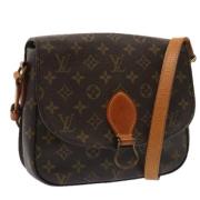 Louis Vuitton Vintage Pre-owned Canvas louis-vuitton-vskor Brown, Dam