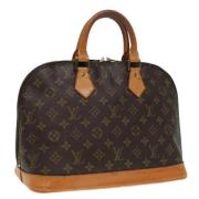 Louis Vuitton Vintage Pre-owned Canvas louis-vuitton-vskor Brown, Dam