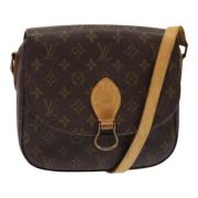 Louis Vuitton Vintage Pre-owned Canvas louis-vuitton-vskor Brown, Dam