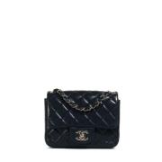 Chanel Vintage Pre-owned Laeder chanel-vskor Black, Dam