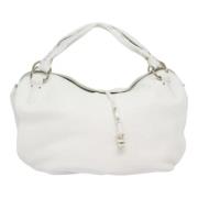 Celine Vintage Pre-owned Laeder totevskor White, Dam