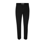 Department Five Svart Prins Chinos Crop Byxor Black, Herr