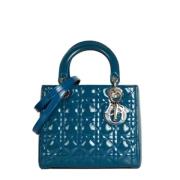 Dior Vintage Pre-owned Laeder dior-vskor Blue, Dam