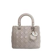 Dior Vintage Pre-owned Laeder dior-vskor Gray, Dam