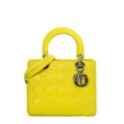 Dior Vintage Pre-owned Laeder dior-vskor Yellow, Dam