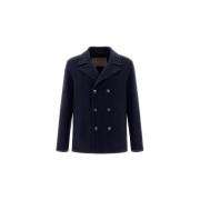 Herno Dubbel Wool Sailorjacka Blue, Herr