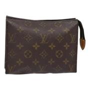 Louis Vuitton Vintage Pre-owned Canvas necessrer Brown, Dam