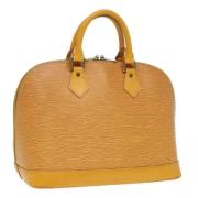 Louis Vuitton Vintage Pre-owned Laeder louis-vuitton-vskor Yellow, Dam