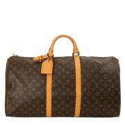 Louis Vuitton Vintage Pre-owned Canvas louis-vuitton-vskor Brown, Dam