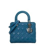 Dior Vintage Pre-owned Laeder dior-vskor Blue, Dam