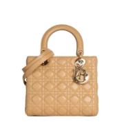 Dior Vintage Pre-owned Laeder dior-vskor Beige, Dam