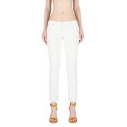 Dsquared2 Vita Straight-Leg Damjeans White, Dam