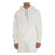 Emporio Armani Casual Bomullsweatshirt för Män White, Herr