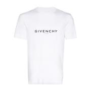 Givenchy Vita T-shirts & Polos för män White, Herr