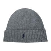 Ralph Lauren Beanie Gray, Herr