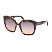 Tom Ford Stilfulla Solglasögon, Ft0944 - 55B Modell Brown, Dam