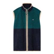 Tommy Hilfiger Grön Teddy Fleece Gilet Green, Herr