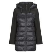 Only Svart Puffer Parka för Kvinnor Black, Dam