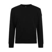 Colmar Svarta Sweaters med Logosleeve Black, Herr