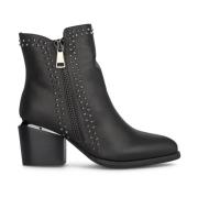 Alma EN Pena Ankelboots nitar dragkedja Black, Dam