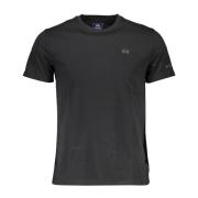 La Martina Svart Polo T-shirt med Brodyr Black, Herr