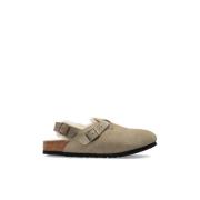 Birkenstock Skor Tokio Insida Shearling Beige, Herr