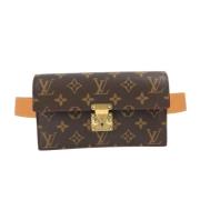 Louis Vuitton Vintage Pre-owned Canvas louis-vuitton-vskor Brown, Dam