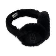 UGG Öronmuffar med logotyp Black, Dam