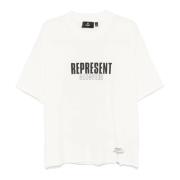 Represent Ivory White Tonal T-shirt Jersey White, Herr