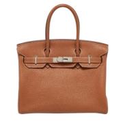 Hermès Vintage Pre-owned Laeder totevskor Brown, Dam