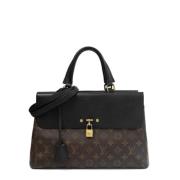 Louis Vuitton Vintage Pre-owned Canvas louis-vuitton-vskor Brown, Dam