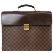 Louis Vuitton Vintage Pre-owned Canvas louis-vuitton-vskor Brown, Dam