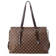 Louis Vuitton Vintage Pre-owned Canvas louis-vuitton-vskor Brown, Dam