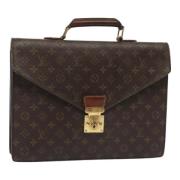 Louis Vuitton Vintage Pre-owned Canvas handvskor Brown, Dam