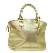 Louis Vuitton Vintage Pre-owned Laeder louis-vuitton-vskor Yellow, Dam