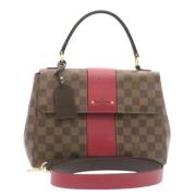 Louis Vuitton Vintage Pre-owned Canvas louis-vuitton-vskor Brown, Dam