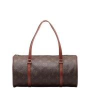 Louis Vuitton Vintage Pre-owned Canvas louis-vuitton-vskor Brown, Dam